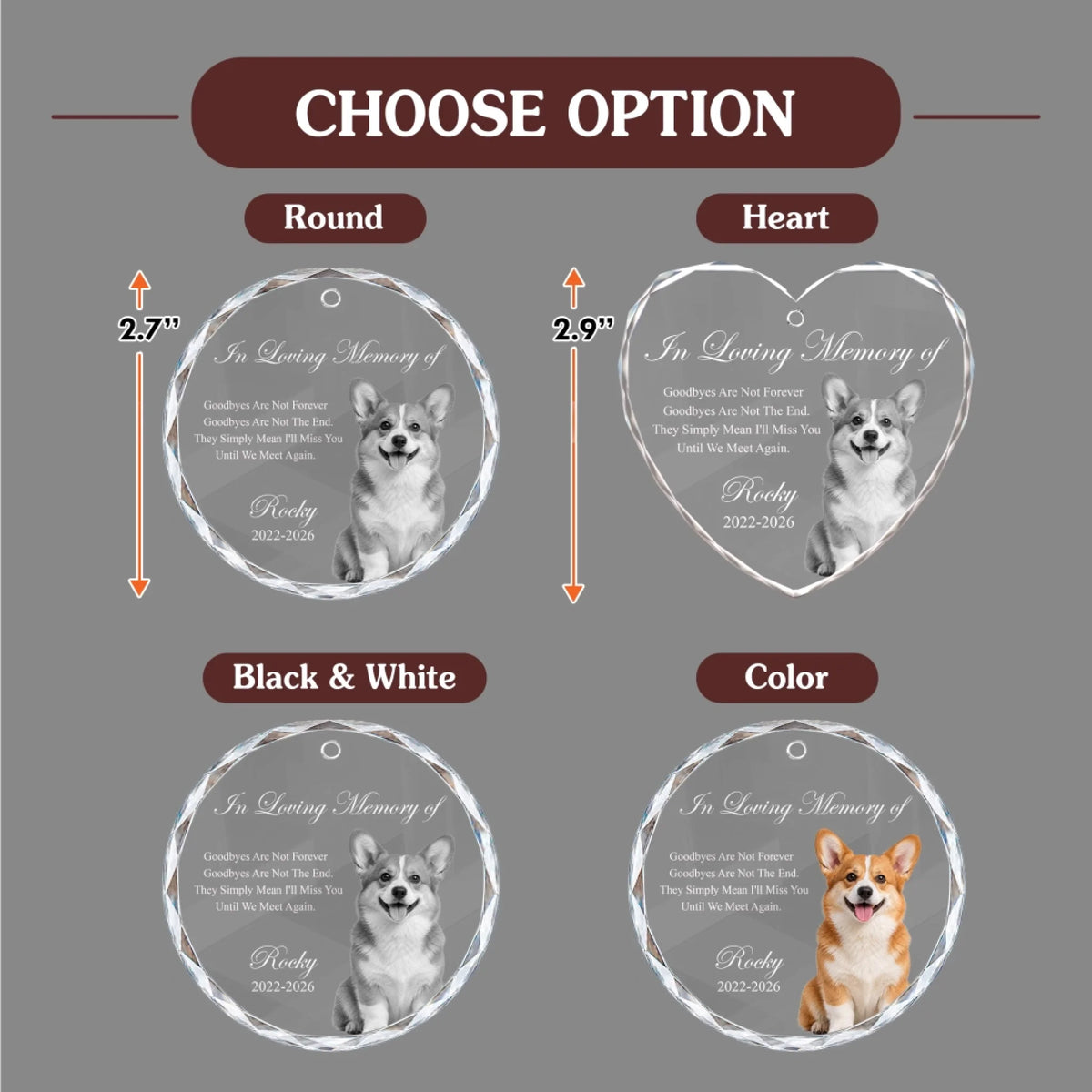 choose option