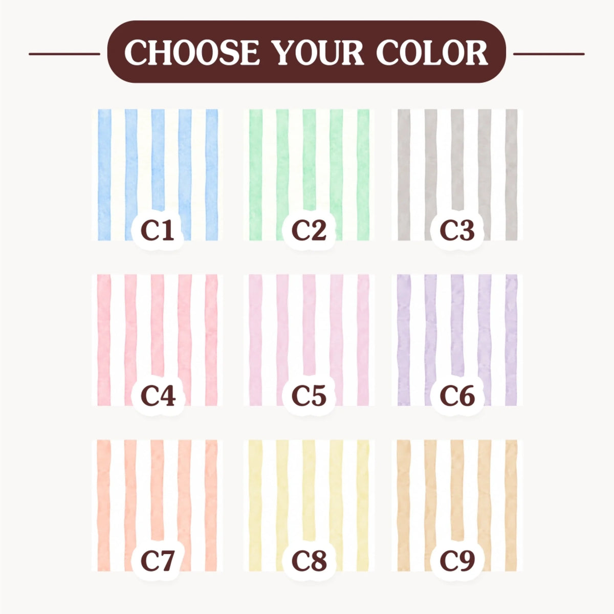 chose your color