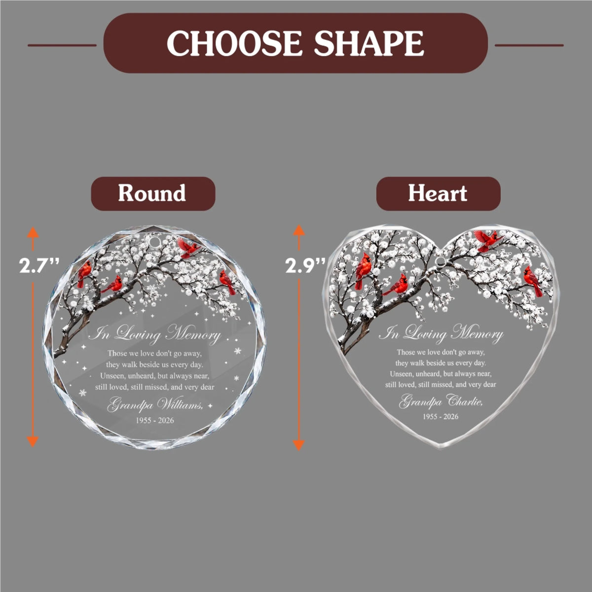 choose shape