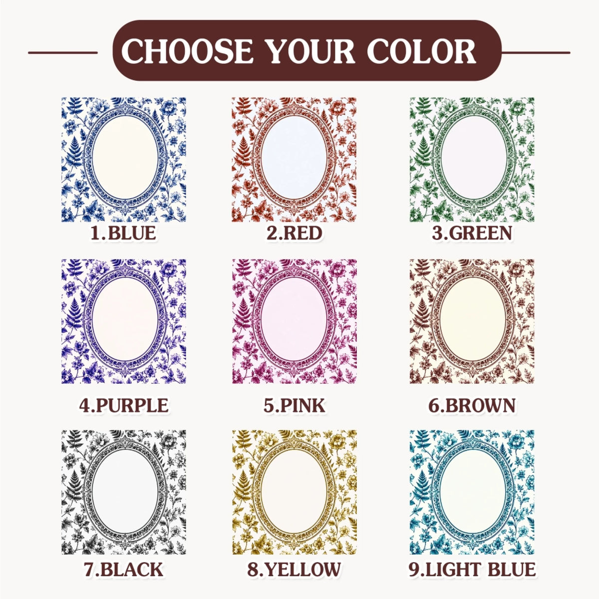 chose your color