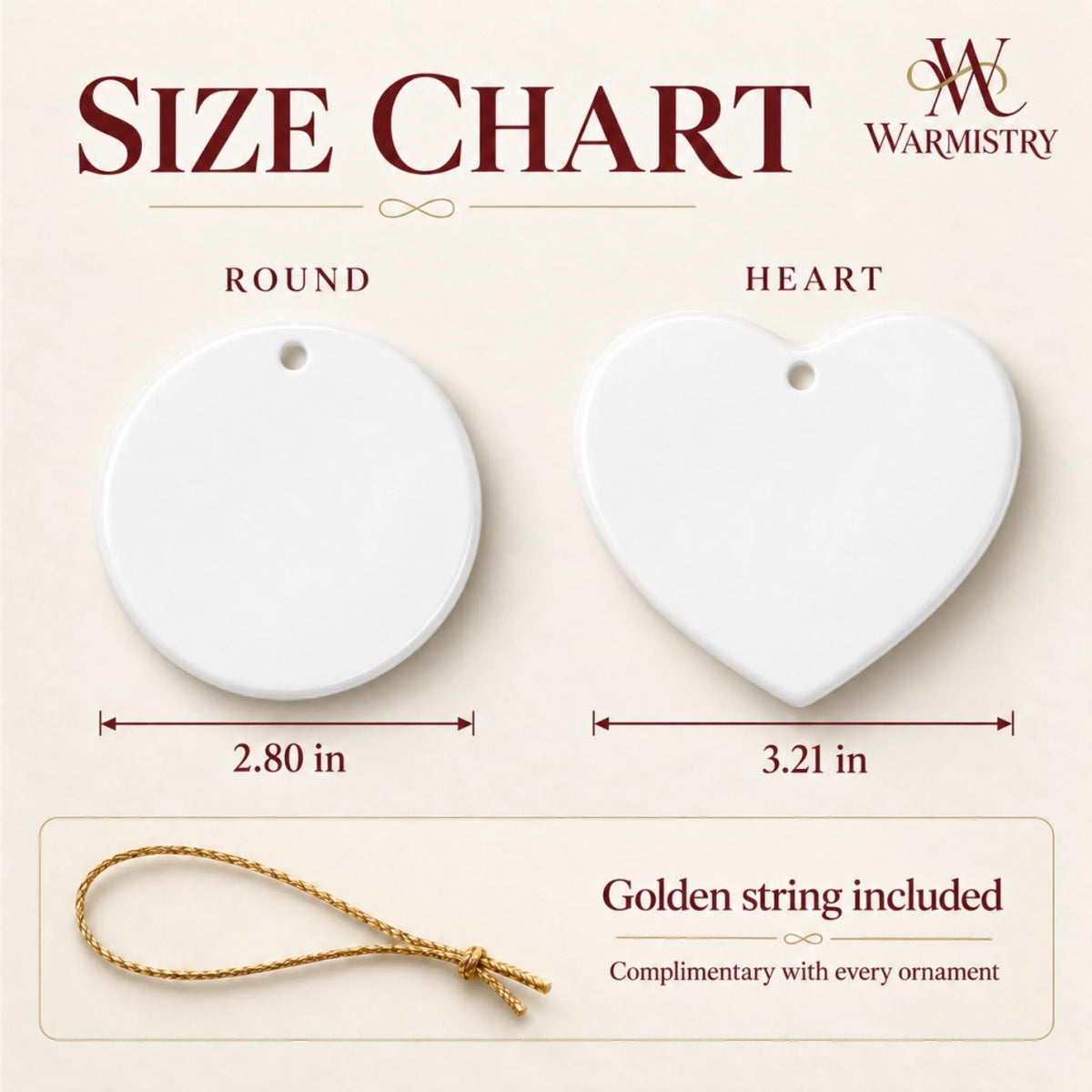 ceramic ornament chart